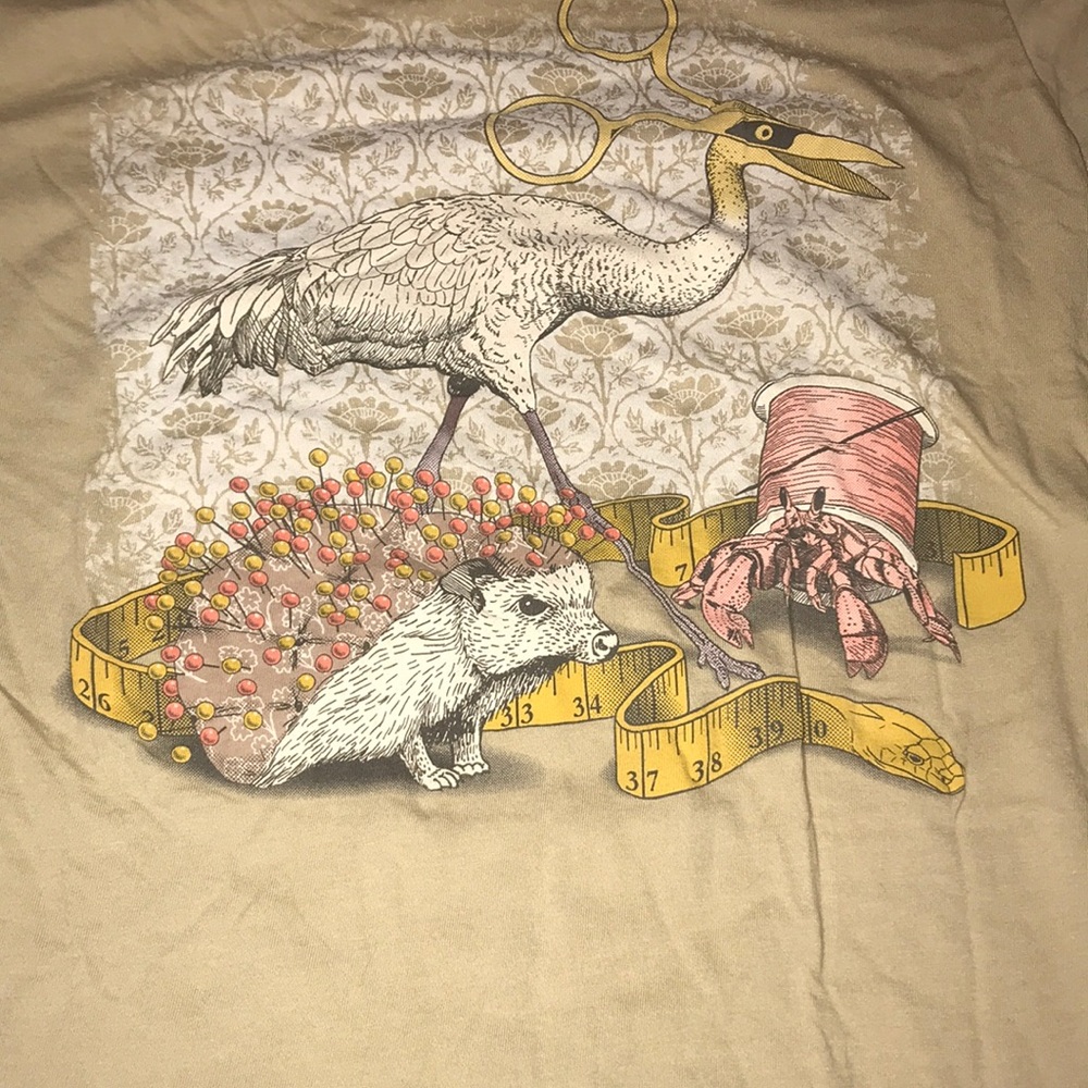 I call this the seamstress T-shirt